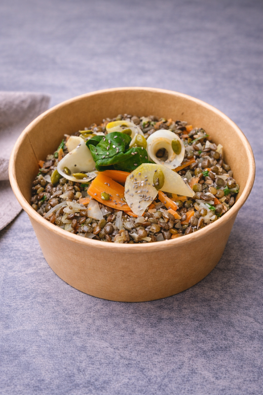 Salade de lentilles