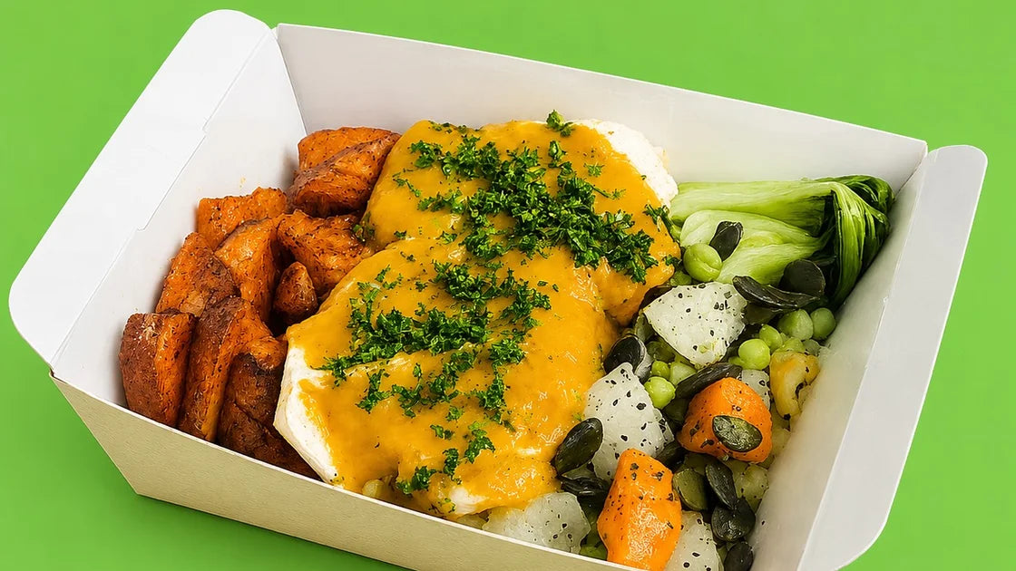 Poulet & patates douces 450kcal Récupération/Rassasiant